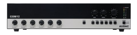 AUDAC COM12MK2 wzmacniacz audio Przedstawienie/scena Czarny