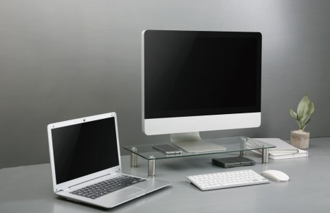GEMBIRD SZKLANA PODSTAWKA NA MONITOR ROZMIAR M GEMBIRD SZKLANA PODSTAWKA NA MONITOR ROZMIAR M