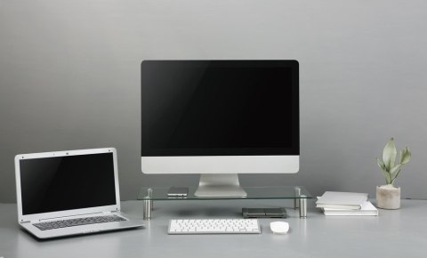 GEMBIRD SZKLANA PODSTAWKA NA MONITOR ROZMIAR M GEMBIRD SZKLANA PODSTAWKA NA MONITOR ROZMIAR M