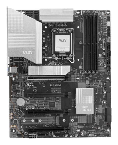 MSI PRO B860-P płyta główna Intel B860 LGA 1851 (Socket V1) ATX