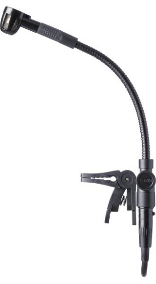 AKG C519 M - Mikrofon instrumentalny gęsia szyja z adapterem Phantom w XLR
