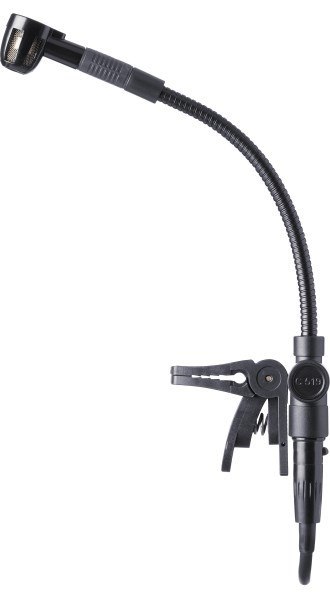 AKG C519 M - Mikrofon instrumentalny gęsia szyja z adapterem Phantom w XLR