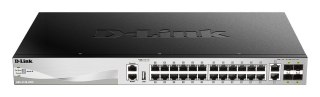 D-Link DGS-3130-30TS/E łącza sieciowe Zarządzany L3 Gigabit Ethernet (10/100/1000) Szary