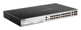 D-Link DGS-3130-30TS/E łącza sieciowe Zarządzany L3 Gigabit Ethernet (10/100/1000) Szary