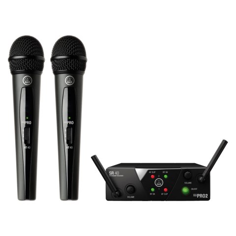 Mikrofonowy zestaw bezprzewodowy AKG WMS40 Mini2 Vocal Set BD US25A/C