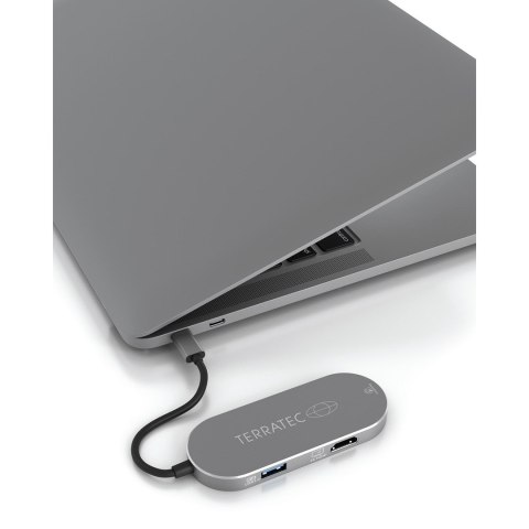 Adapter TERRATEC Podłącz C5 USB-C -> USB-C PD/HDMI/USB3.0