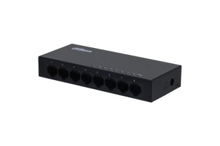 Dahua Technology Access DH-PFS3008-8GT Nie zarządzany L2 Gigabit Ethernet (10/100/1000) Czarny