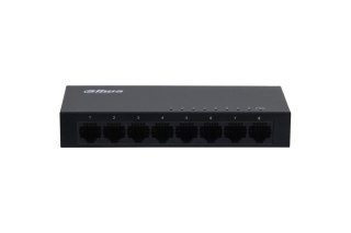 Dahua Technology Access DH-PFS3008-8GT Nie zarządzany L2 Gigabit Ethernet (10/100/1000) Czarny