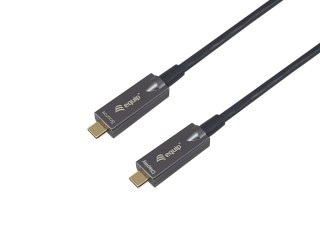 Kabel USB-C3.2 do USB-C Active Optical Cable PD 60W St/St 15.00m