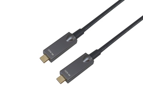Kabel USB-C3.2 do USB-C Active Optical Cable PD 60W St/St 15.00m
