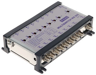 Wzmacniacz magistrali multiswitchowej WS-909 9 wejść / 9 wyjść Telmor