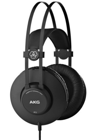 AKG K52 - słuchawki studyjne, nauszne, zamknięte