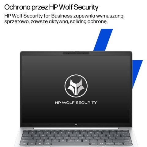HP EliteBook 8 G1i Ultra 7 255U 16.0"WUXGA IPS 400nits Eye Ease AG 24GB DDR5 5600 SSD512 Arc Cam 5Mpx 62Wh W11Pro Glacier silver