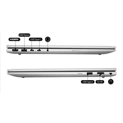 HP ProBook 4 G1a Ryzen 7 250 16.0"WUXGA IPS 300nits AG 24GB DDR5 5600 SSD512 Radeon 780M Cam1080p 56Wh W11Pro Pike silver 3Y OnS