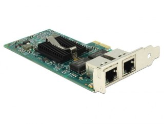 Karta sieciowa PCI Express 2 x Gigabit LAN Delock