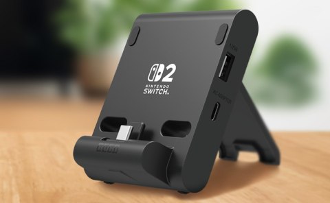 Podstawka USB podwójna PlayStand dla Nintendo Switch 2 - Dark Grey