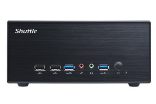 Shuttle XP? slim XH610G2 komputer typu barebone Desktop Czarny Intel H610 LGA 1700