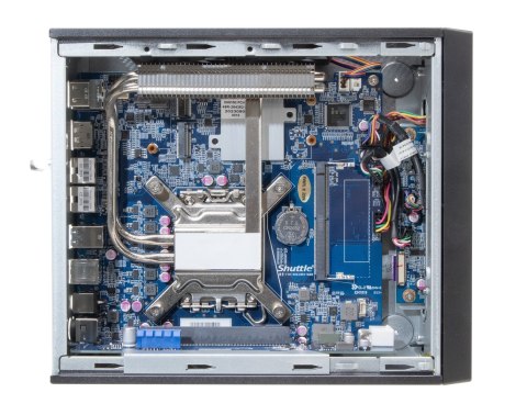 Shuttle XP? slim XH610G2 komputer typu barebone Desktop Czarny Intel H610 LGA 1700