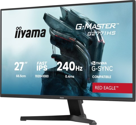 Ekran płaski 27-calowy iiyama G-Master G2771HS-B1 Fast-IPS
