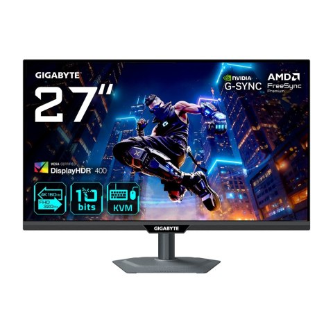 GIGABYTE M27UP monitor komputerowy 68,6 cm (27") 3840 x 2160 px 4K Ultra HD LED Czarny