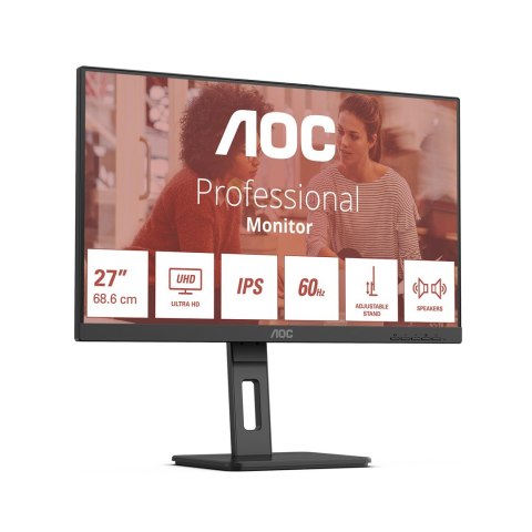 Monitor AOC 68,6cm (27") U27E3UF 16:09 2xHDMI+DP+USB 4K Lift