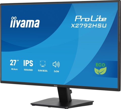 Iiyama TFT X2792HSU IPS 27'' - Płaski Ekran - 68.6 cm