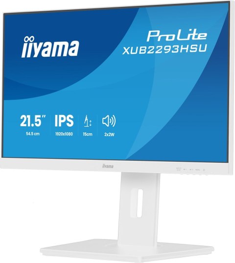 Monitor Iiyama TFT XUB2293HSU IPS 21.5''/HDMI/DP/2xUSB 2.0 - Płaski Ekran - 54.6 cm