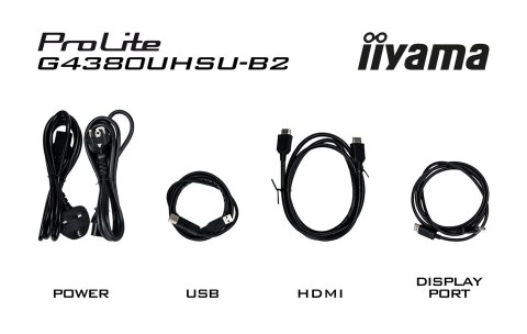 Monitor iiyama G-MASTER Przenieś swoją rozgrywkę na wyższy poziom z 43" monitorem G4380UHSU