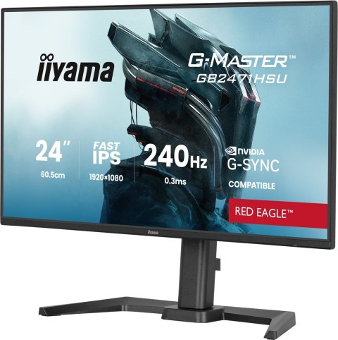 Monitor iiyama G-Master GB2471HSU-B1 24" Fast-IP - Płaski ekran