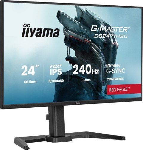 Monitor iiyama G-Master GB2471HSU-B1 24" Fast-IP - Płaski ekran
