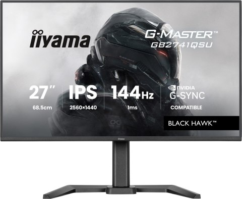 Monitor iiyama G-Master GB2741QSU-B1, QHD, Płaski ekran, 27 cali