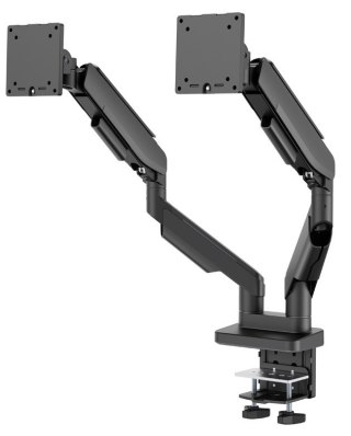 Ramię monitora LC-Power na 2 monitory do 86,36 cm (W) Podwójne