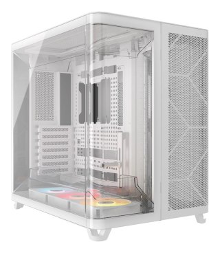 Corsair AIR 5400 RS-R ARGB PC-Case, Midi Tower, Szkło hartowane, RGB - białe, 2x wentylatory 120 mm w zestawie