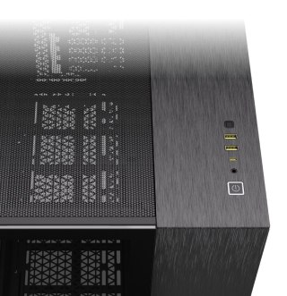 Corsair CC-9011287-WW zabezpieczenia & uchwyty komputerów Midi Tower Aluminium, Czarny