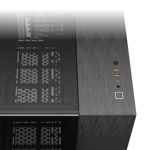 Corsair CC-9011287-WW zabezpieczenia & uchwyty komputerów Midi Tower Aluminium, Czarny