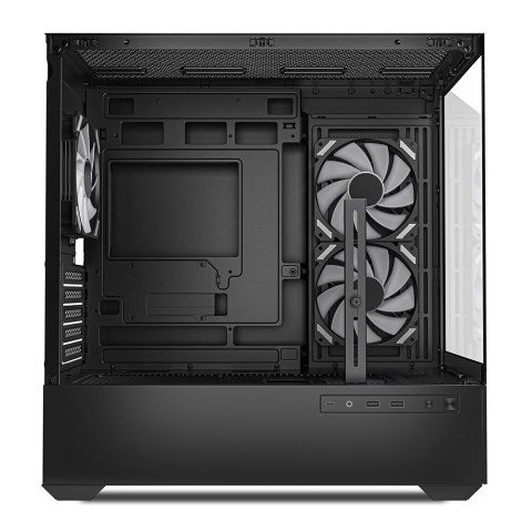 Etui Sharkoon MK6 RGB Micro-ATX 1xGlass Czarne