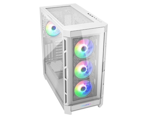 Obudowa Cougar Gaming Duoface Pro RGB - Midi Tower - PC - biały - ATX - EATX - micro ATX - Mini-ITX - SSI CEB - Metal - Szkło ha
