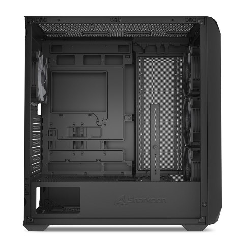 Obudowa komputerowa Sharkoon AK3 RGB Czarne Szkło Hartowane