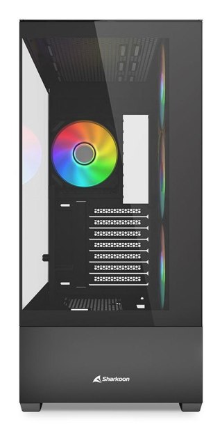 Obudowa komputerowa Sharkoon AK6 RGB ATX 1xGlass Czarne
