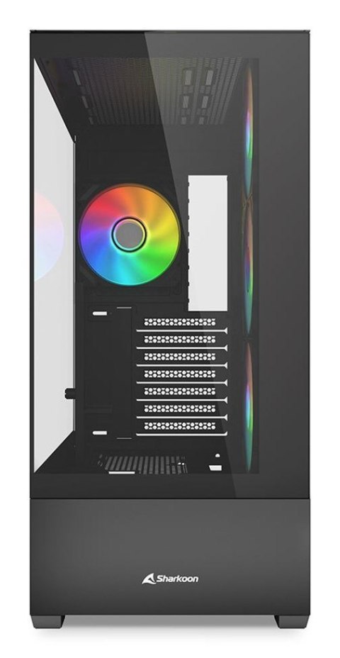 Obudowa komputerowa Sharkoon AK6 RGB ATX 1xGlass Czarne