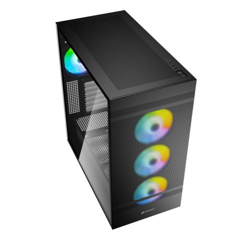 Pokrowiec na komputer Sharkoon Rebel C50 RGB ATX 1xGlass