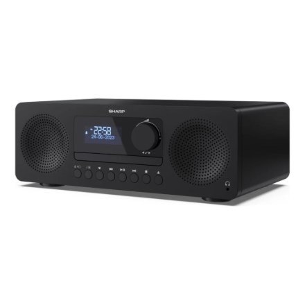 System Hi-Fi Sharp TOKYO DAB+ All-in-One XL-B720D(BK) Wejście AUX Łączność Bluetooth Odtwarzacz CD Radio FM