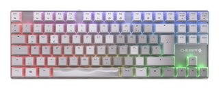 CHERRY MX 8.2 - XAGA Edition - Klawiatura - 80% - TKL - Podświetlenie - Bezprzewodowe - Bluetooth 5.2, 2.4 GHz, USB-C - QWERTZ -