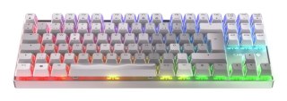 CHERRY MX 8.2 - XAGA Edition - Klawiatura - 80% - TKL - Podświetlenie - Bezprzewodowe - Bluetooth 5.2, 2.4 GHz, USB-C - QWERTZ -