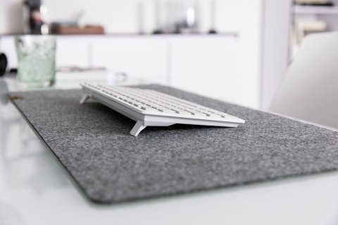 Klawiatura CHERRY TAS KW 7100 MINI BT dla Mac, Bezprzewodowa, DE-Layout, biały