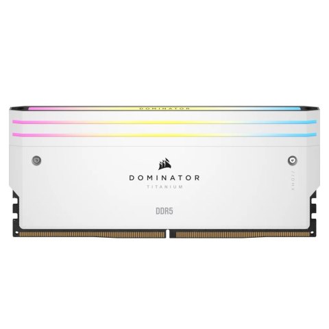 Pamięć RAM DDR5 96GB PC 6600 CL32 Corsair Zestaw (2x48GB) DOMIN. T RGB Wh sprzedaż detaliczna