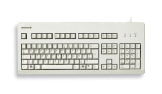 Przełącznik CHERRY TAS G80-3000 Przewodowy DE-Layout jasnoszary
