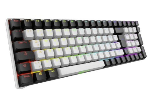 Klawiatura gamingowa Sharkoon Gaming Keyboard Skiller SGK50S2 PBT czarno-żółty RGB