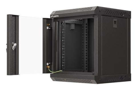 Lanberg WF11-3306-10B stojak 6U Szafa wisząca Czarny