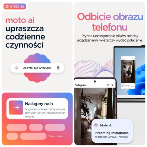 Motorola XT2507-1 Moto Edge 60 Pro 5G 12GB RAM 512GB - Cień